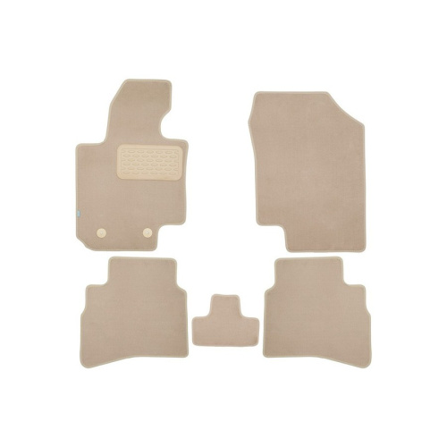 Коврики в салон JAC JS4 2020-, ткань Klever premium, Бежевый, Арт. KLEVER0412600222112KH