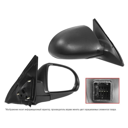 Зеркало боковое  Hyundai Elantra (HD) 2006-2010 Обогрев/ Регулировка/ 5 контактов, справа (R) Арт. STHN28940D1