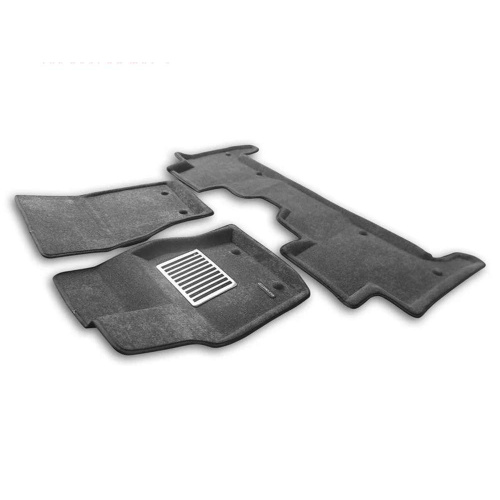 Коврики в салон Range Rover Sport  (L494) 2013-2017, 3D ткань Euromat LUX, Серый, Арт. EM3D003109G