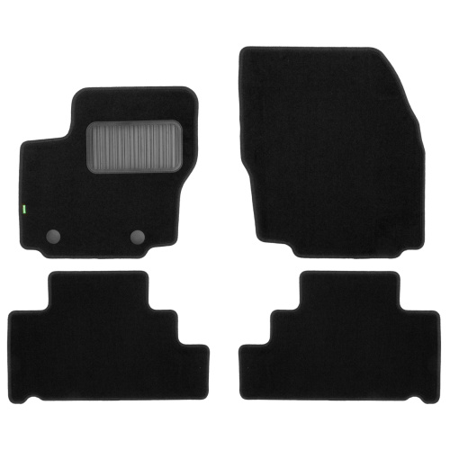 Коврики в салон Ford S-MAX  2006-2010, текстильные Klever standart, Черный, Арт. KLEVER02161201210KH