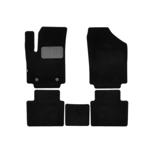 Коврики в салон Evolute i-Joy 2022-, ткань Klever premium, Черный, Арт. KLEVER0512100222110KH