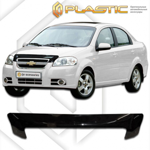 Дефлектор капота Ca-Plastic для Chevrolet Aveo, арт.2010010101466