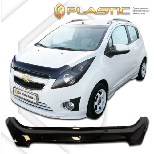 Дефлектор капота Ca-Plastic для Chevrolet Spark, арт.20100101057230000000000