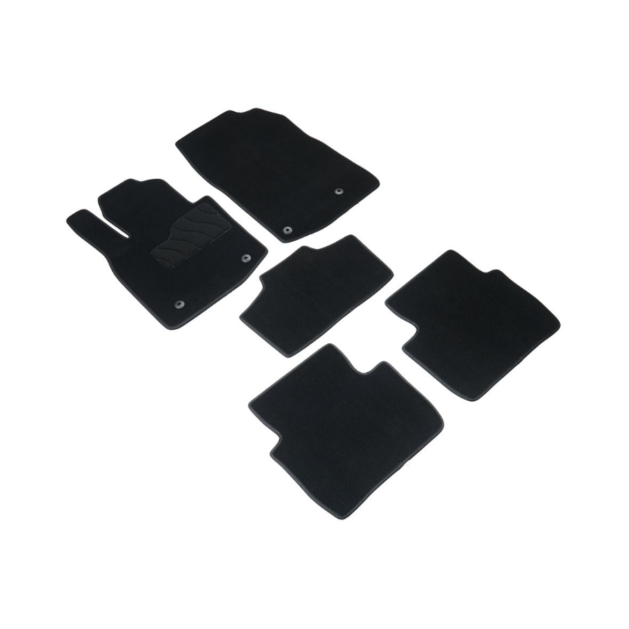 Коврики в салон Mazda CX-50 2021-, ткань Seintex Lux, Черный, Арт. 317357