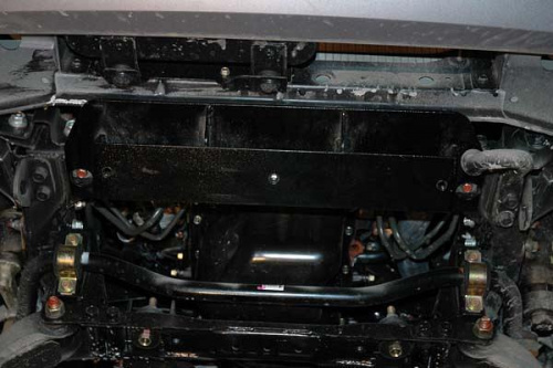 Защита КПП ,РК Mazda B-Series 1997-2006 V-2,2; 2,5D; 2,5TD (Для 0699) Арт. 12.0700