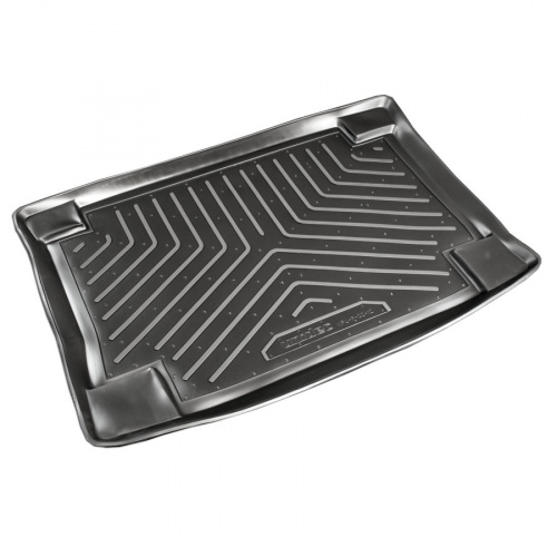 Коврик в багажник Ford Focus I 1998-2001 Хэтчбэк 3 дв., полиуретан Norplast, Черный, Арт. NPL-P-22-12