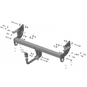 Фаркоп Mitsubishi Pajero III 2002-2006 FL 3 дв. V-2.4, 2.5, 2.8, 3.0, 3.2, 3.5, 3.8 MOTODOR Арт. 91310-A