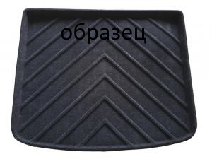 Коврик в багажник Volkswagen Teramont  2017-2022, 3D ткань Satori, Черный, Арт. SI 03-00141