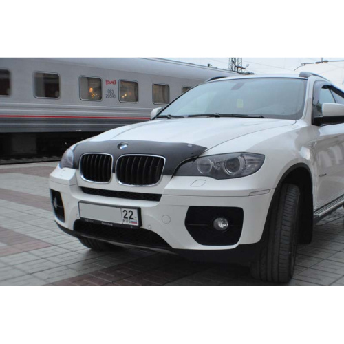 Дефлектор капота SIM для BMW X5, арт.SBMWX50712S