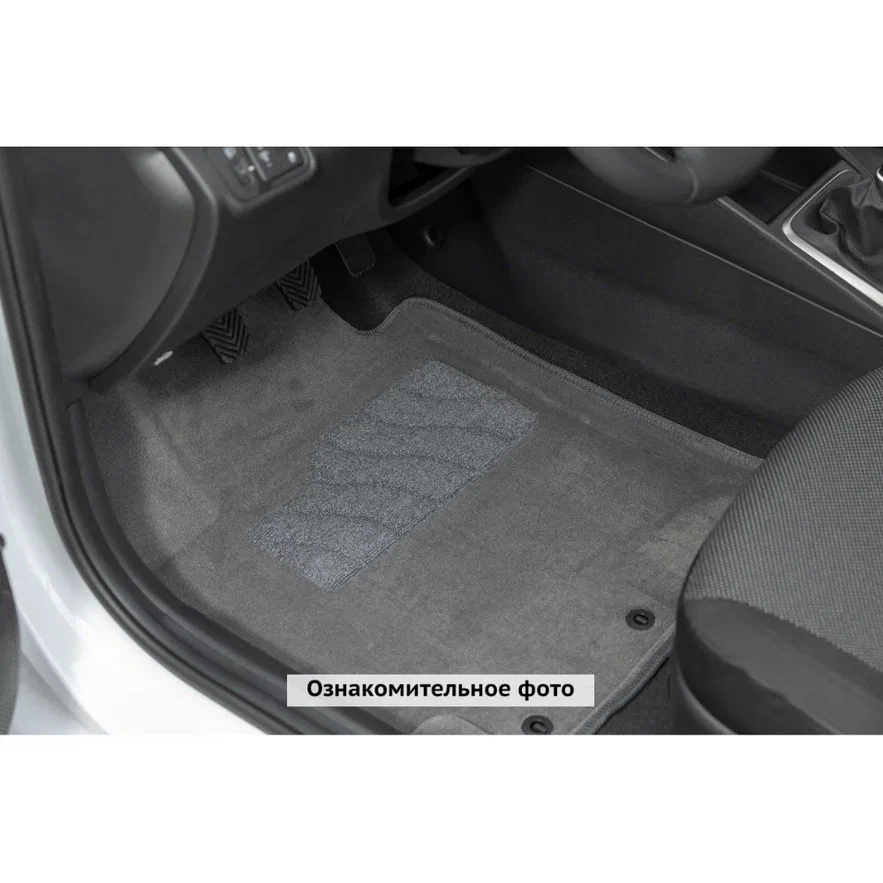 Коврики в салон Lexus ES  2018-2021, 3D ткань Seintex , Серый, Арт. 30381