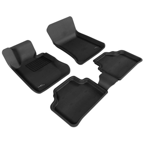 Коврики в салон BMW 3 (E90) 2004-2010 Седан, 3D ткань Sotra Lux, Черный, Арт. ST 74-00389
