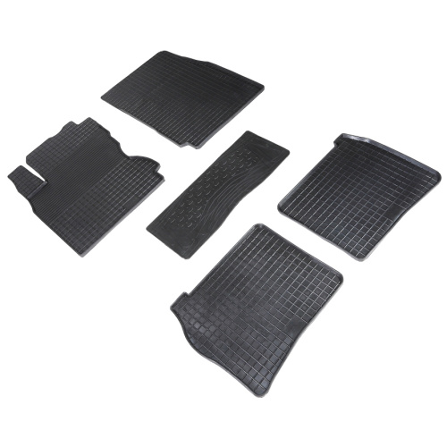 Коврики в салон Nissan Note (E11) 2005-2008, резина Seintex "сетка", Черный, Арт. 00276