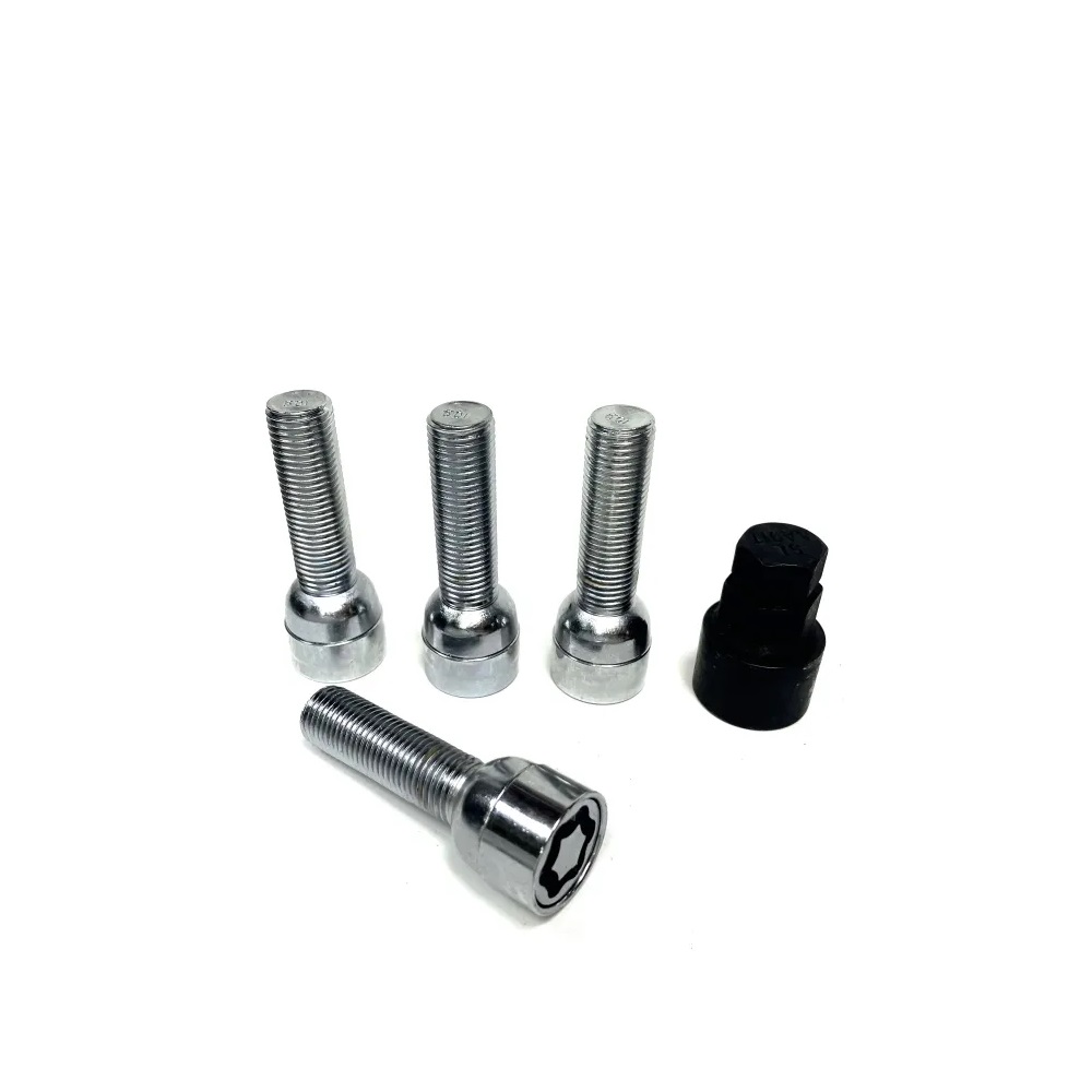 Секретные болты M14x1.5 Сфера L-45мм Хром, Спец Ключ, Арт. 684177EM1KEY