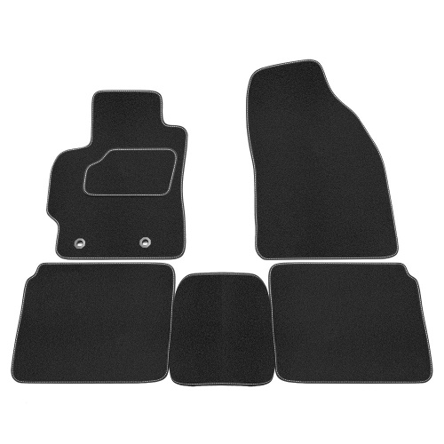 Коврики в салон Toyota Corolla (E160/E170) 2012-2016 Универсал, текстильные Rezkon, Черный, Арт. 2534015200