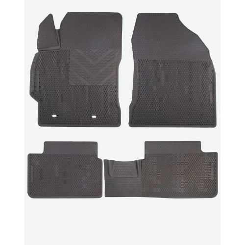 Коврики в салон Toyota Corolla (E140/E150) 2006-2010 Универсал, 3D Sota bord резина, Черный, Арт. EVTS0643