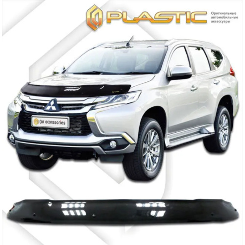 Дефлектор капота Ca-Plastic для Mitsubishi Pajero Sport, арт.20100101125610000000000