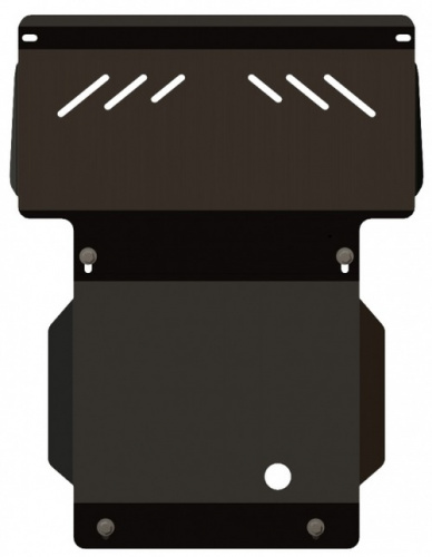 Защита картера двигателя Isuzu D-MAX I 2002-2012 V-2,5 TD; 3,0 TD (Rodeo) Арт. 32.1150