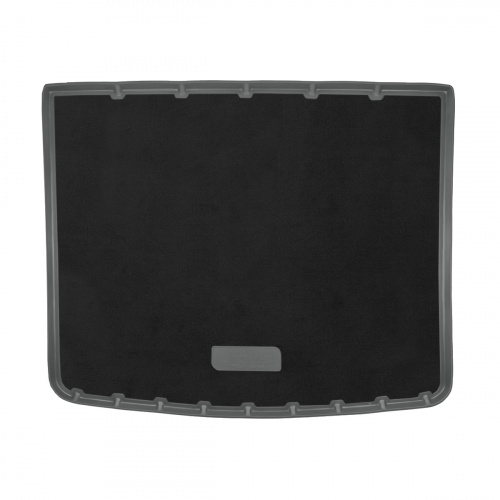 Коврик в багажник Volkswagen Touareg  2010-2014, комбинированные Norplast, Черный, 2-х зонный климат контроль Арт. NPLP9558CM