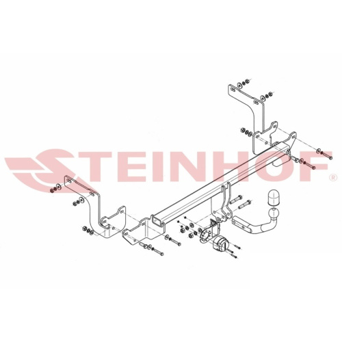 Фаркоп Citroen C4 Picasso II 2013-2016 Steinhof Арт. C049
