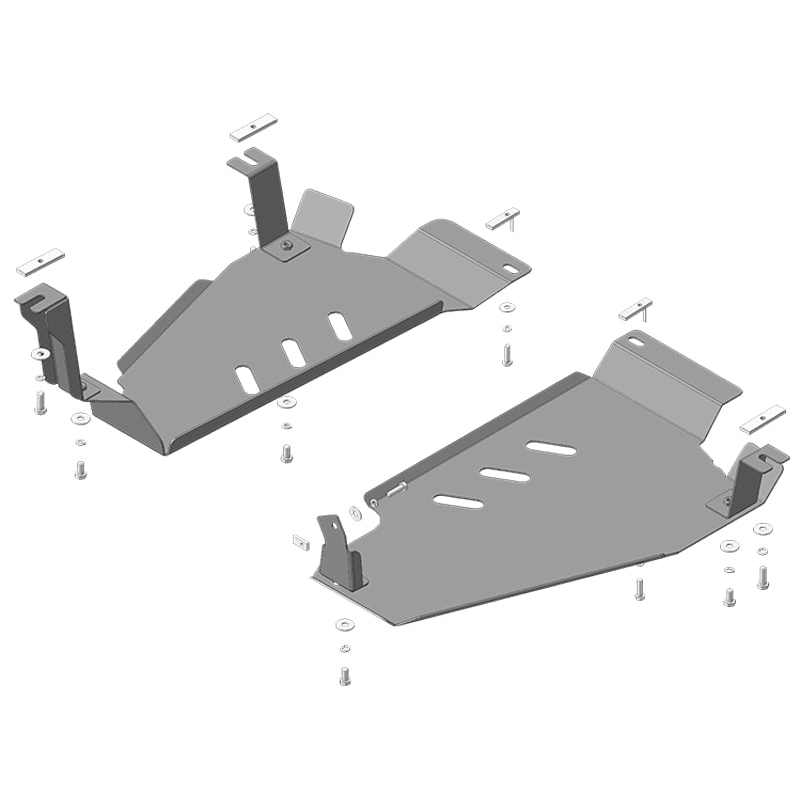 Защита топливного бака Nissan X-Trail (T31) 2007-2011 V-2,0, 2,5, 2,0D 4WD Арт. 11414