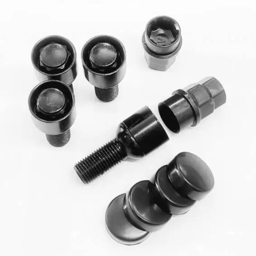 Секретные болты M14x1.5 Сфера L-28мм Черный, Ключ 17-19, Арт. 384110X2 BC