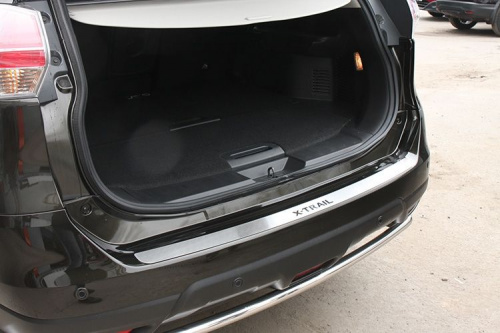 Накладка бампера Nissan X-Trail (T32) 2013-2019  Пластик  Арт. NXTR.36.7081