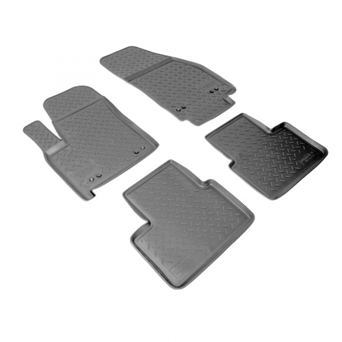 Коврики в салон Opel Meriva B 2010-2014, полиуретан Norplast, Черный, Арт. NPL-Po-63-52