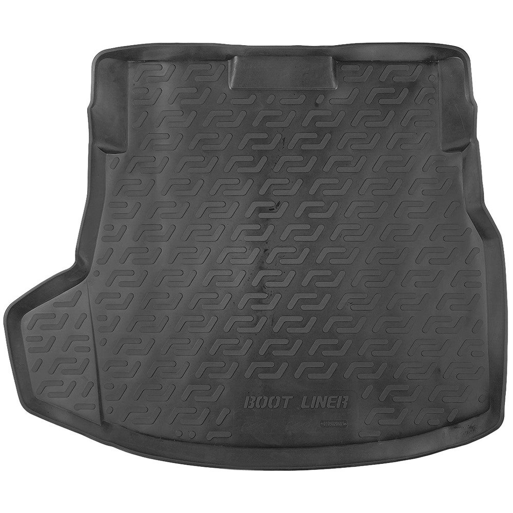 Коврик в багажник Toyota Corolla (E160/E170) 2012-2016 Седан, пластик, L.Locker, Черный, Арт. 0109020600