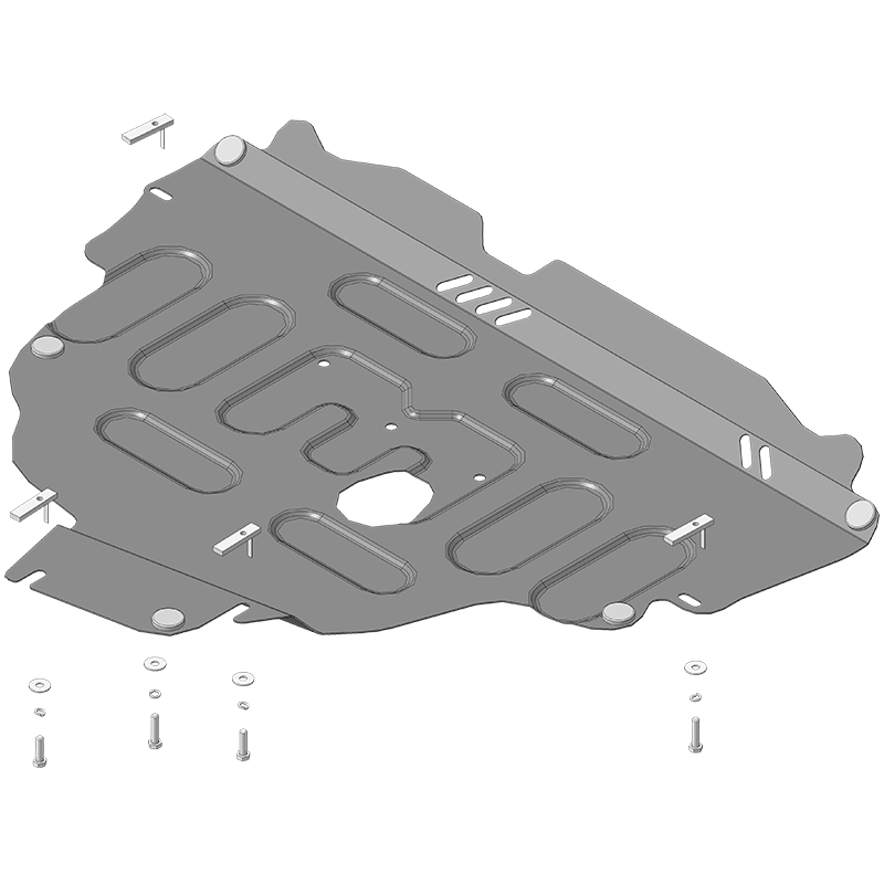 Защита картера двигателя, КПП Volvo S60 II 2010-2013 Арт. 72602