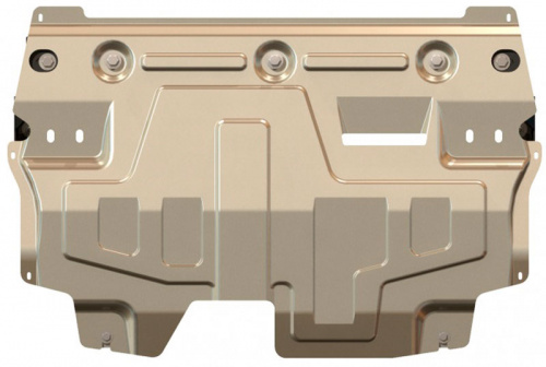 Защита картера двигателя, КПП Audi A1 (8X) 2010-2015 5 дв. V-1,2; 1,4; 1,6 Арт. 02.2419 V1