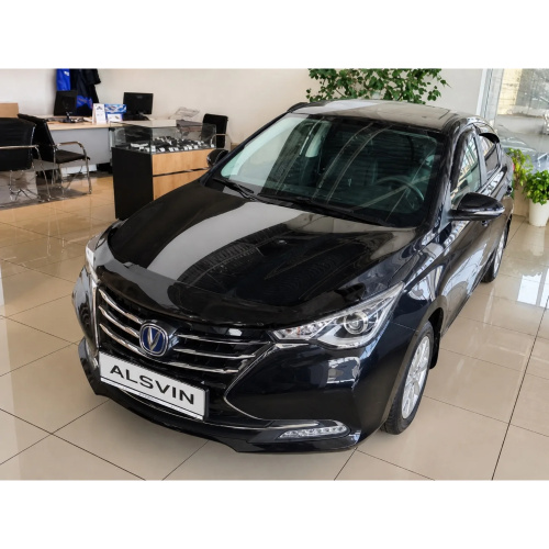 Дефлектор капота SIM для Changan Alsvin, арт.SCGALS1812