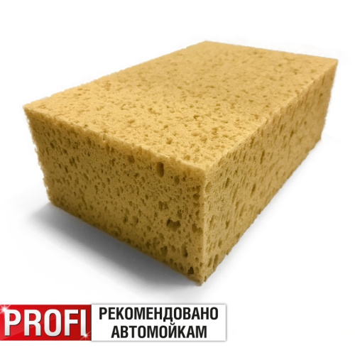 Губка поролоновая (крупнопористая) AVS SP-17 (193 x125 x70 мм), шт