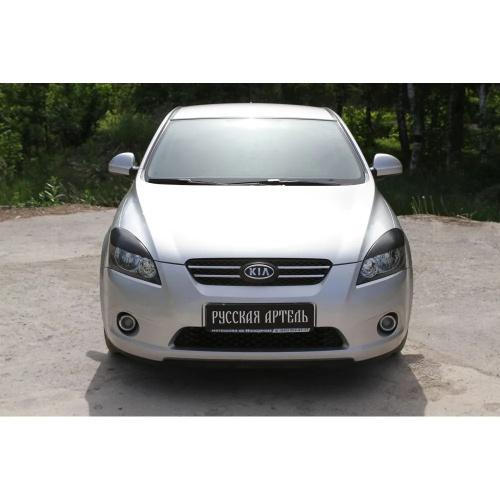 Реснички фар Kia Ceed I 2006-2010 Хэтчбэк 5 дв.  Пластик 2 шт Арт. REKCD011900