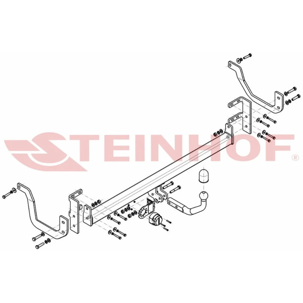 Фаркоп Honda CR-V VI 2022- Steinhof Арт. H085