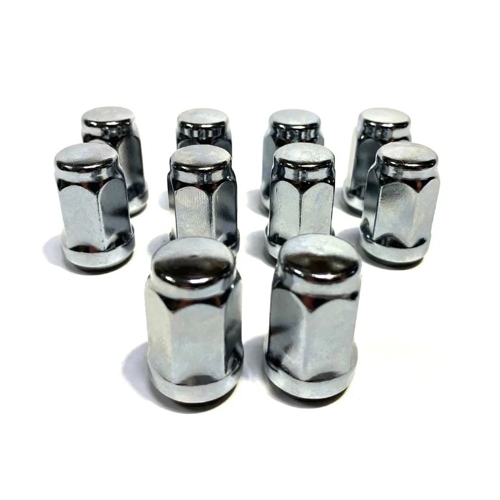 Гайка колеса M12x1.5 Конус h-33мм закрытая, Хром, Ключ 17, Арт. 311345HT