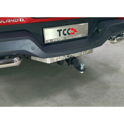 Фаркоп Foton Tunland G7 2023-  с наклад,и с надписью Tunland G7 оцинкованный TCC Арт. TCU00434N