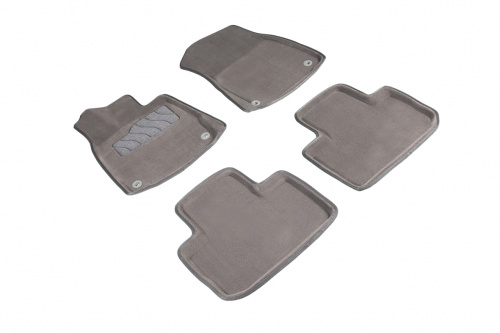 Коврики в салон Lexus IS  2013-2016, 3D ткань Seintex , Серый, Арт. 86846