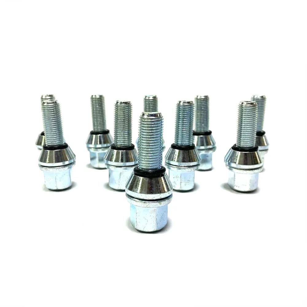 Болт колёсный M12x1.25 Конус вращающийся  L-30мм Цинк, Ключ 17, Арт. 442120AD