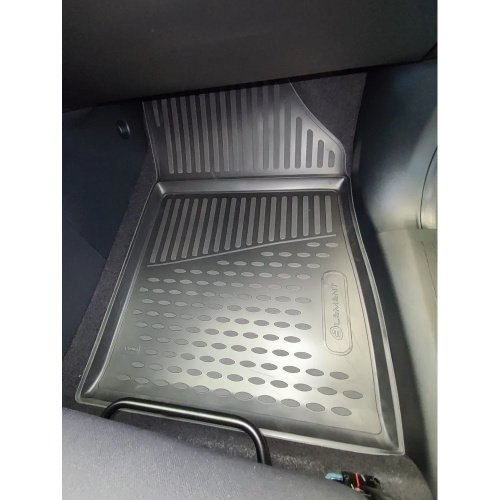Коврики в салон GAC GS3 2023-, полиуретан 3D Element, Черный, Арт. ELEMENT3DA70906210K