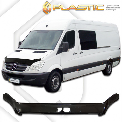 Дефлектор капота Ca-Plastic для Mercedes-Benz Sprinter, арт.2010060107296