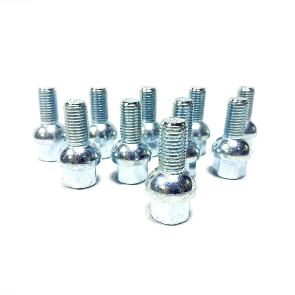 Болт колёсный M12x1.5 Сфера L-24мм Цинк, Ключ 17, Арт. 85093