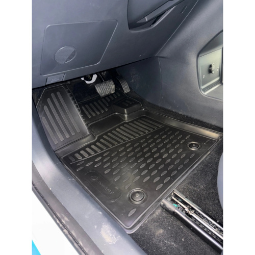 Коврики в салон Geely EX5 EM-i 2025-, полиуретан 3D Element, Черный, гибрид Арт. ELEMENT3DAN1235210K