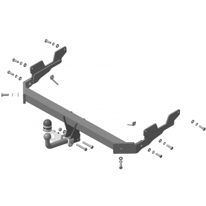 Фаркоп Mazda CX-5 (KE) 2011-2015 Оцинкованный шар, V-2.0, 2.5 MOTODOR Арт. 91101-A