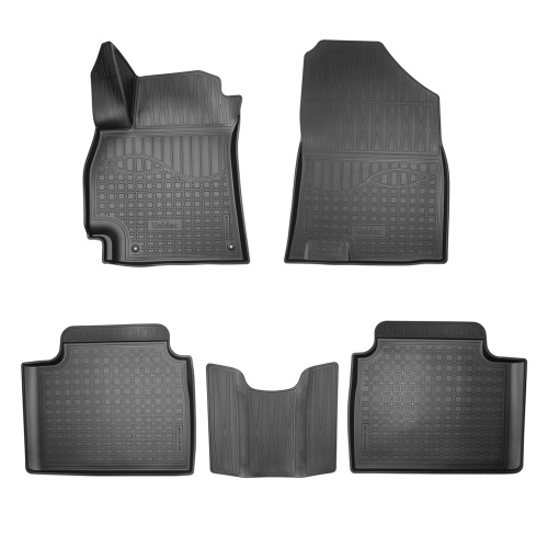 Коврики в салон Hyundai Elantra (CN7) 2020-, полиуретан 3D Norplast, Черный, Арт. NPA11C31070