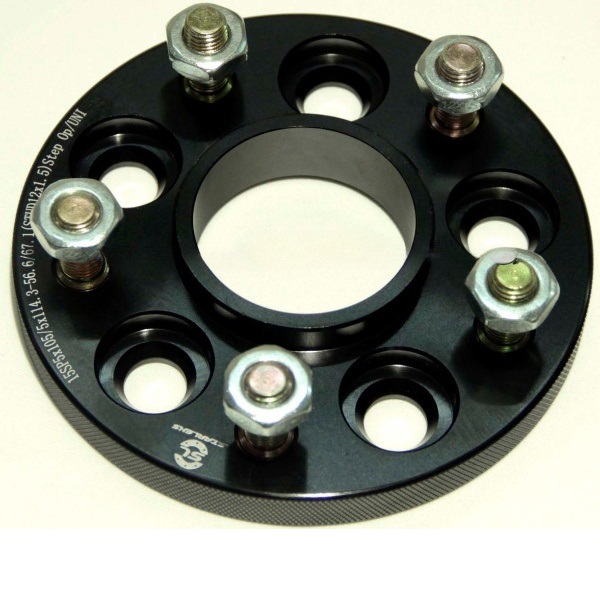 Проставка 15SP5105/5114.3-56.6/67.1(STUD12x1.5) Step Black STARLEKS