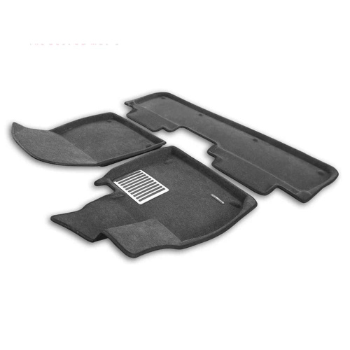 Коврики в салон Li Auto (Lixiang) L6 2024-, 3D ткань Euromat LUX, Серый, Арт. EM3D005742G