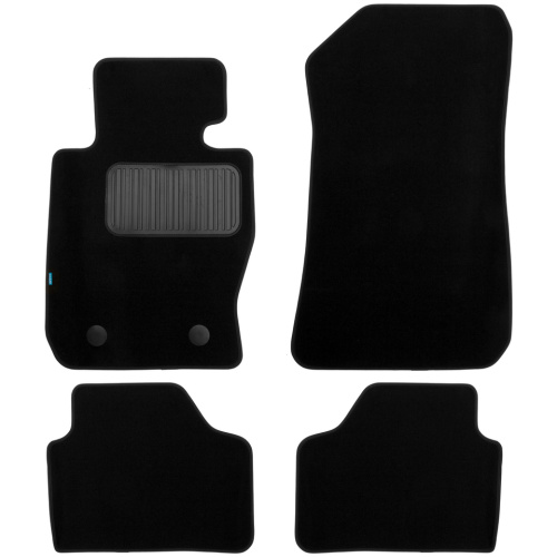 Коврики в салон BMW X1 (E84) 2009-2012, текстильные Klever premium, Черный, Арт. KLEVER03051522110KH