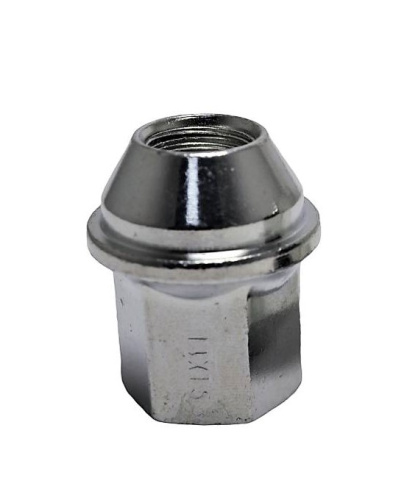 Гайка колеса M14x1.5 Конус h-45.5мм закрытая, Цинк, Ключ 22, Арт. CD1445zn