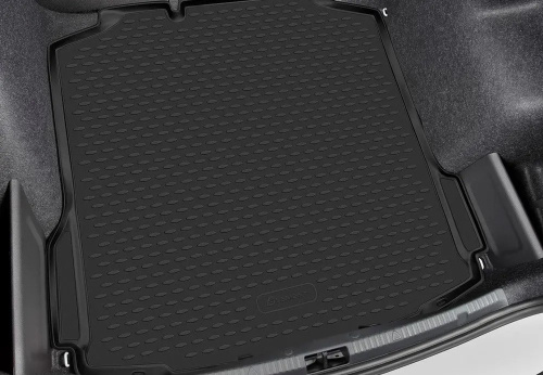 Коврик в багажник Mazda CX-8 2017-2023, полиуретан Element, Черный, длинный Арт. ELEMENTAN0630L13