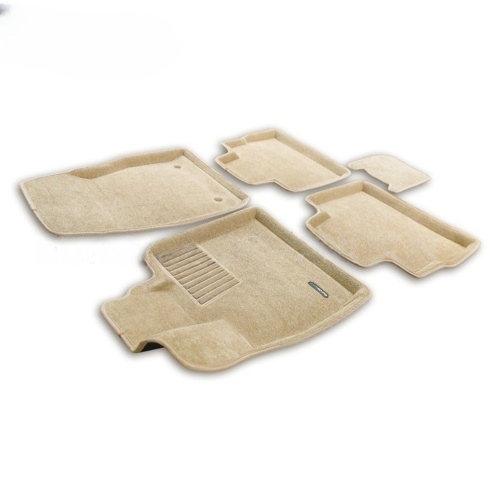Коврики в салон Jaecoo J8 2024-, 3D ткань Euromat LUX, Бежевый, Арт. EM3D000031T